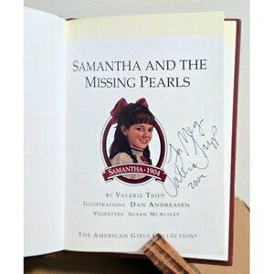 American Girl Samantha 5 Books Pleasant Co SIGNED Book Mystery CYOA Short Story